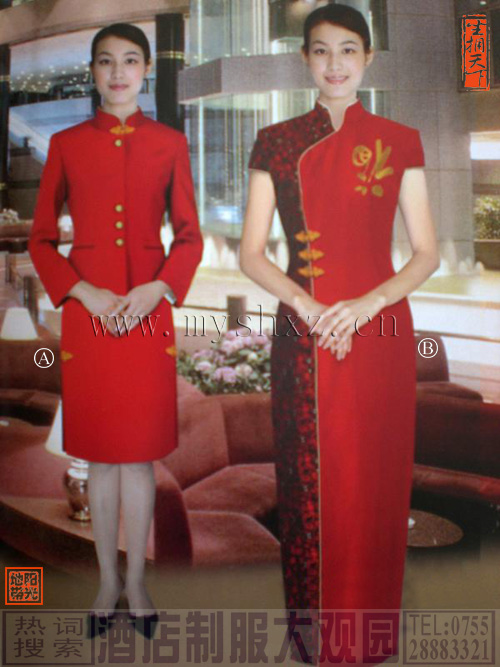 【酒店制服大观园】迎宾,咨客礼仪服图库(五)