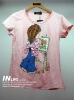 INLIVE style品牌刺绣T恤