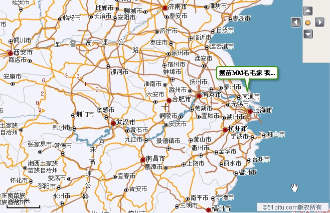 蟹苗MM家在大华东的位置