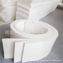 工業用白色化纖氈 白色滌綸針刺毛氈 松軟針刺無紡布