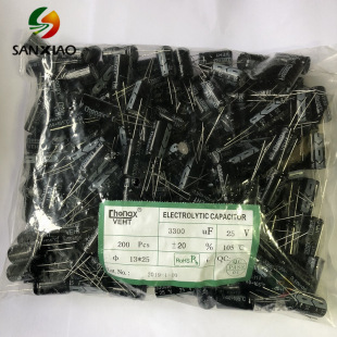 Chongx高頻低阻 直插鋁電解電容35V 330uF 470uF 680uF 8*12 8*16