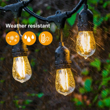 歐洲防水E26燈串線國標燈串美式戶外防水E27燈串電源線廠家直銷