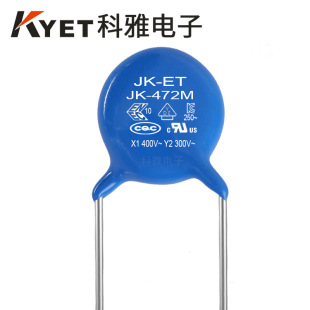 JK-ET 472M300V P7.5 Y5V| 472 ҎY2 ֱʽ