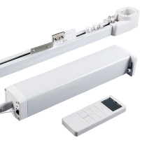 智能電動窗簾電機塗鴉zigbee窗簾華為鴻蒙靜音窗簾電機軌道全套