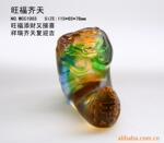 琉璃 琉璃工艺品 琉璃礼品 王福齐天