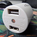 �����ߵ� ƻ��/IPHONE/MP3/�ֻ�USB����� ˫usb������ 1A