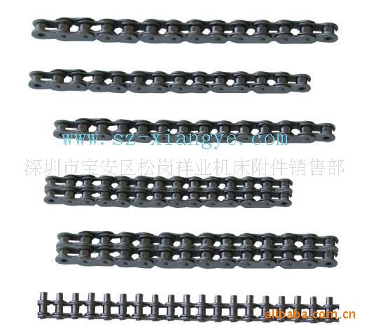 批发供应机床附件金属传动链条,工程尼龙链条