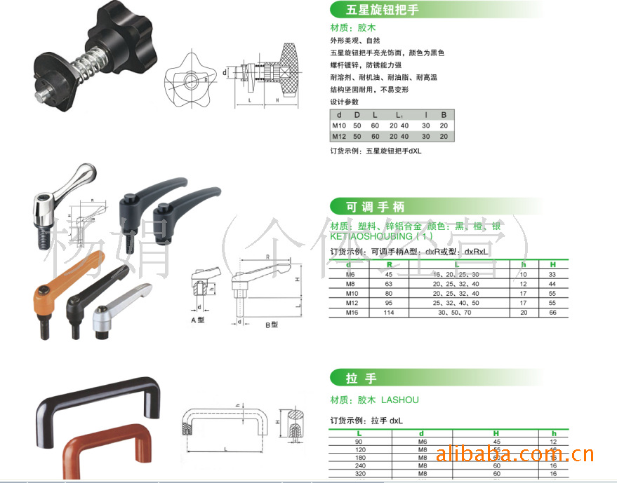 供应方拉手,塑料拉手,塑胶拉手,合金拉手,胶拉手