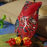 【小额进货必进】批发印花香包(聚财斗形)