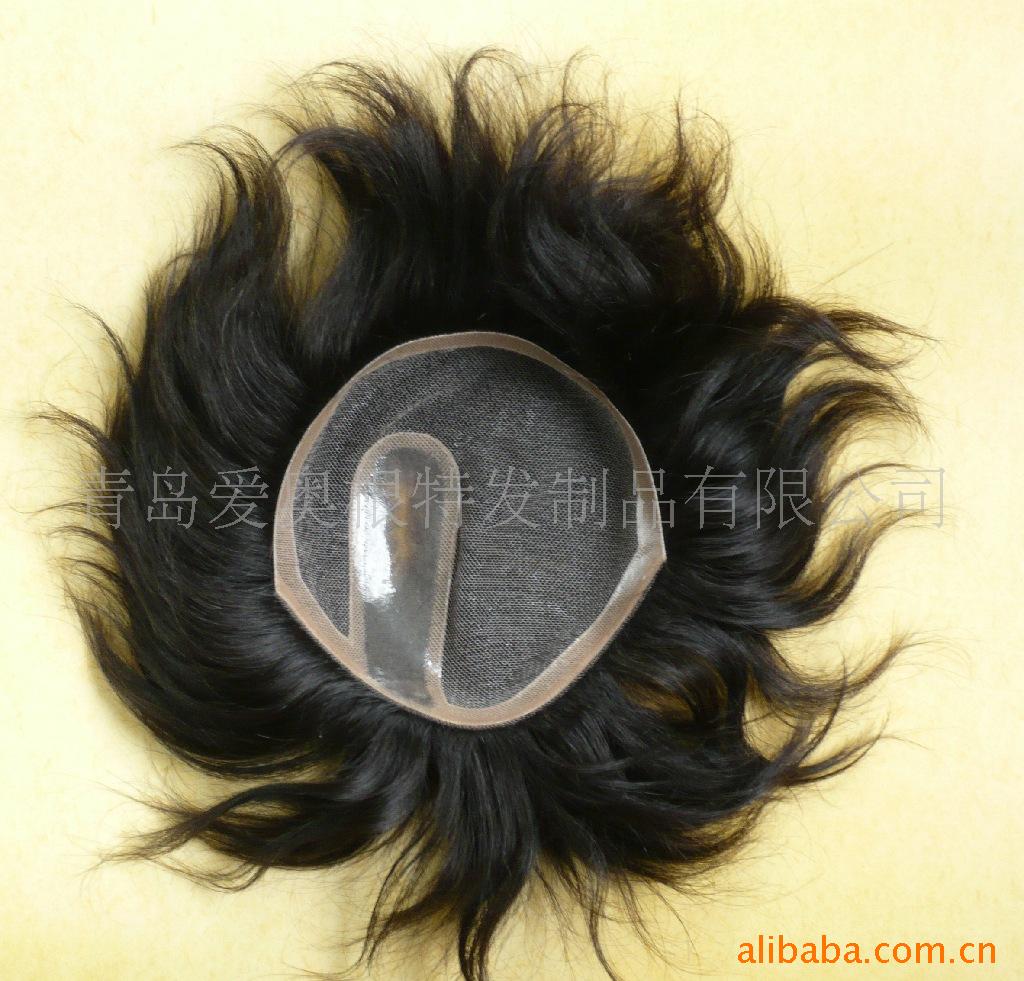 男发块 补发 织发 men's toupee