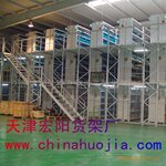 阁楼式货架仓储库房货架柜台货架子批发货天津仓储货架