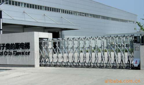 厂家直供不锈钢自动平移大门,深圳铁艺大门,深圳工厂大门