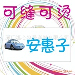 彩色熨烫名字条85张 /幼儿园姓名条/ 喜洋洋图案
