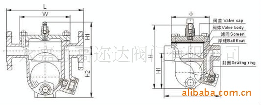 cs41h自由浮球式蒸汽疏水阀