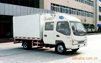 供应江淮帅铃双排冷藏车