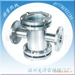 316DN15耐酸钢法兰管道直通视镜