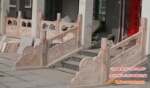 栏杆,石栏杆,晚霞红石栏杆,晚霞红石护栏,桥栏杆