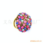 (诗韵)古典人造合金镶钻女士戒指
