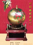 铜雕刻地球仪生产厂家(球经1米)