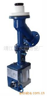 搪瓷气动放料阀通经