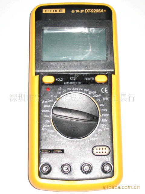 万用表dt9205a