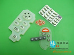 计算器手机电视汽车遥控器|硅胶导电按键滴胶丝印公司