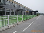 铝合金围墙护栏35*35立杆—渲润工程案例实拍