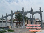 五门简易牌坊(巧夺天工,精湛细琢)