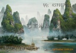 DX-FJ0250 批发手绘中国风景桂林山水油画