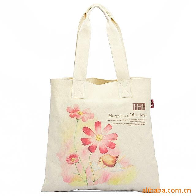 广州手袋加工厂 创意韩国设计ITBAG帆布包购物袋 女手提包 订做