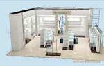 供应东莞女装品牌专卖店服装展示道具 服装展架 服装货架 收银台