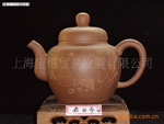 上海紫砂壶老料紫砂:段泥 大宫灯壶