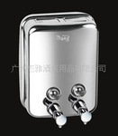 厂家供应弧形双孔不锈钢皂液器 (图)