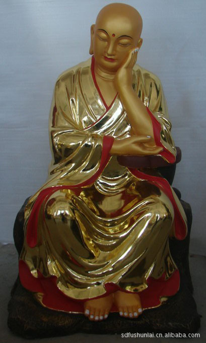 厂家供应 法相庄严 88cm 坐像 寺庙佛像 十八罗汉 承接寺庙工程