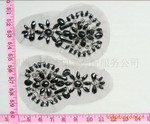供应钉珠领花 服装辅料