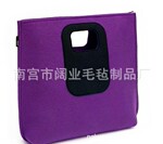 阔业毛毡包 新款毛毡包 休闲毛毡包 手提毛毡包 时尚新品毛毡包