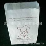供应食品防油纸袋 开窗面包袋 汉堡袋 淋膜纸袋 尖底方底纸袋