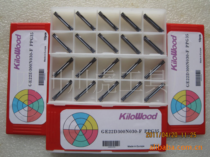 成都千木切槽刀片/KiloWood槽刀片/千木：GE22D300N030-F PPG35