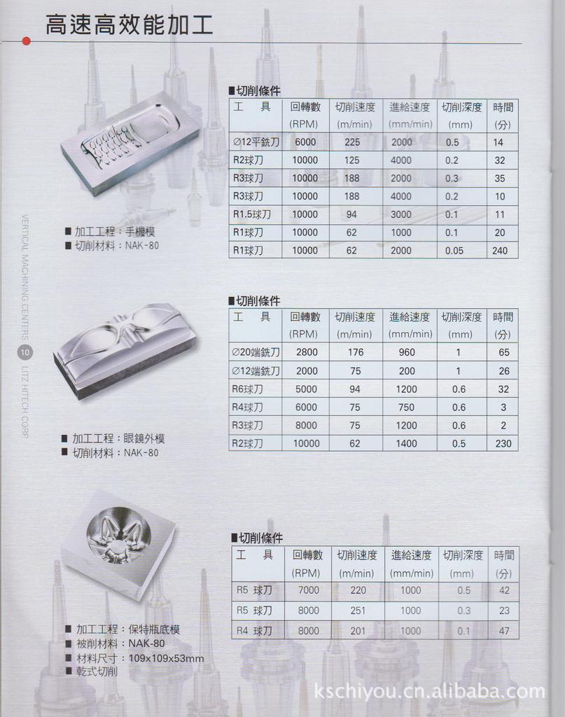 台湾丽驰立式加工中心CV1000B