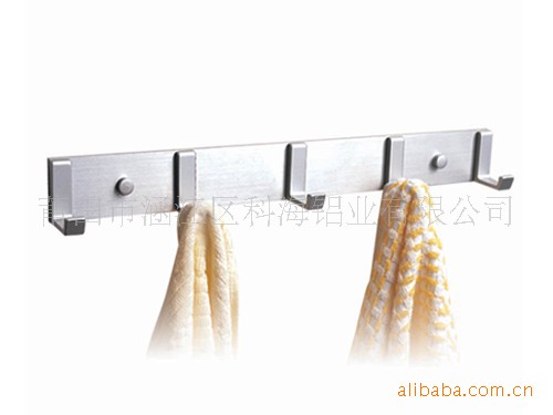 太空铝合金5挂衣钩