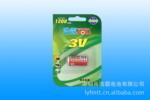 批发123A(16340)3V充电电池1200MAH(卡装)