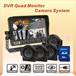 4���泵�ؼ��ϵͳ,��������ϵͳ,4�ָ���ʾ��(����DVR,֧��SD��)