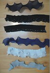 供应打皱花边 服装辅料