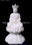 【典尚堂】陶瓷12寸地藏王菩萨 普陀山观音菩萨佛像 娑婆三圣