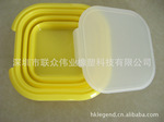 供应硅胶折叠碗,硅胶储物碗