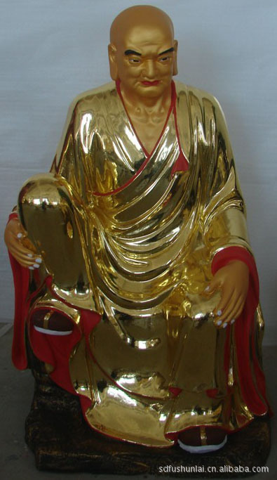 厂家供应 法相庄严 88cm 坐像 寺庙佛像 十八罗汉 承接寺庙工程