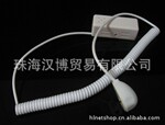 手动式白色一拖一数码商品展示防盗报警器