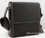 批发男包单肩包斜挎包 2012男包单肩 真皮正品百利威541-1-2