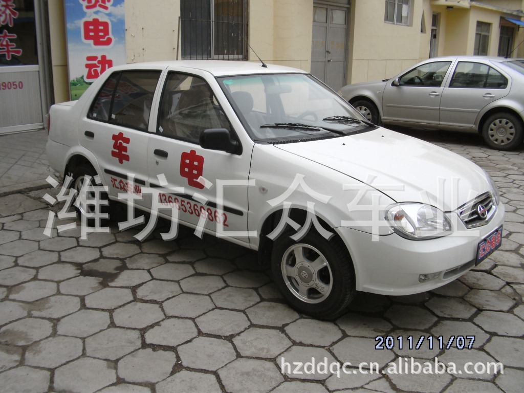 电动汽车 夏利N3款电动轿车 电动汽车 隆重上市 潍坊 电动汽车尽在阿高清图片