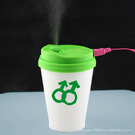 USB迷你杯子形状加湿器 创意礼品 空气净化器